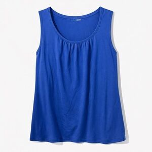 Eddie Bauer Vibrant Blue Sleeveless Top